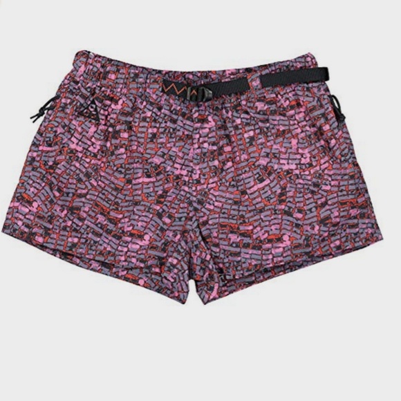 Nike Pants - Nike ACG Women's Shorts Pink Black Print NWT